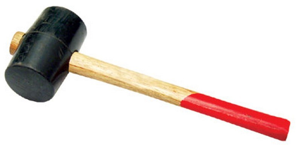 БИБЕР 85393  Киянка резиновая,дер.рукоятка"Стандарт" 700г