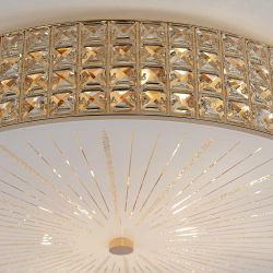 Citilux Портал CL324102 Люстра хрустальная Золото