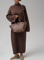 Кожаная сумка Azaro 31355 коричневый какао