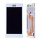 Дисплей для Sony T3 в сборе с тачскрином на рамке (White)
