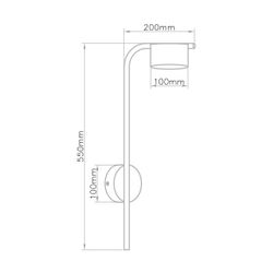 Настенный Светильник Patsy H80 Light Brown By Imperiumloft