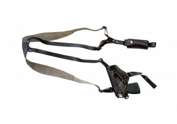 VEKTOR Кобура универсальная из натуральной кожи для пистолетов ИЖ-71, ВАЛЬТЕР РР, РРК и аналогичных по размерам