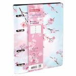 Тетрадь на кольцах А5 (180х220 мм), 80 л., под кожу, BRAUBERG VISTA, "Inspiration", 112124