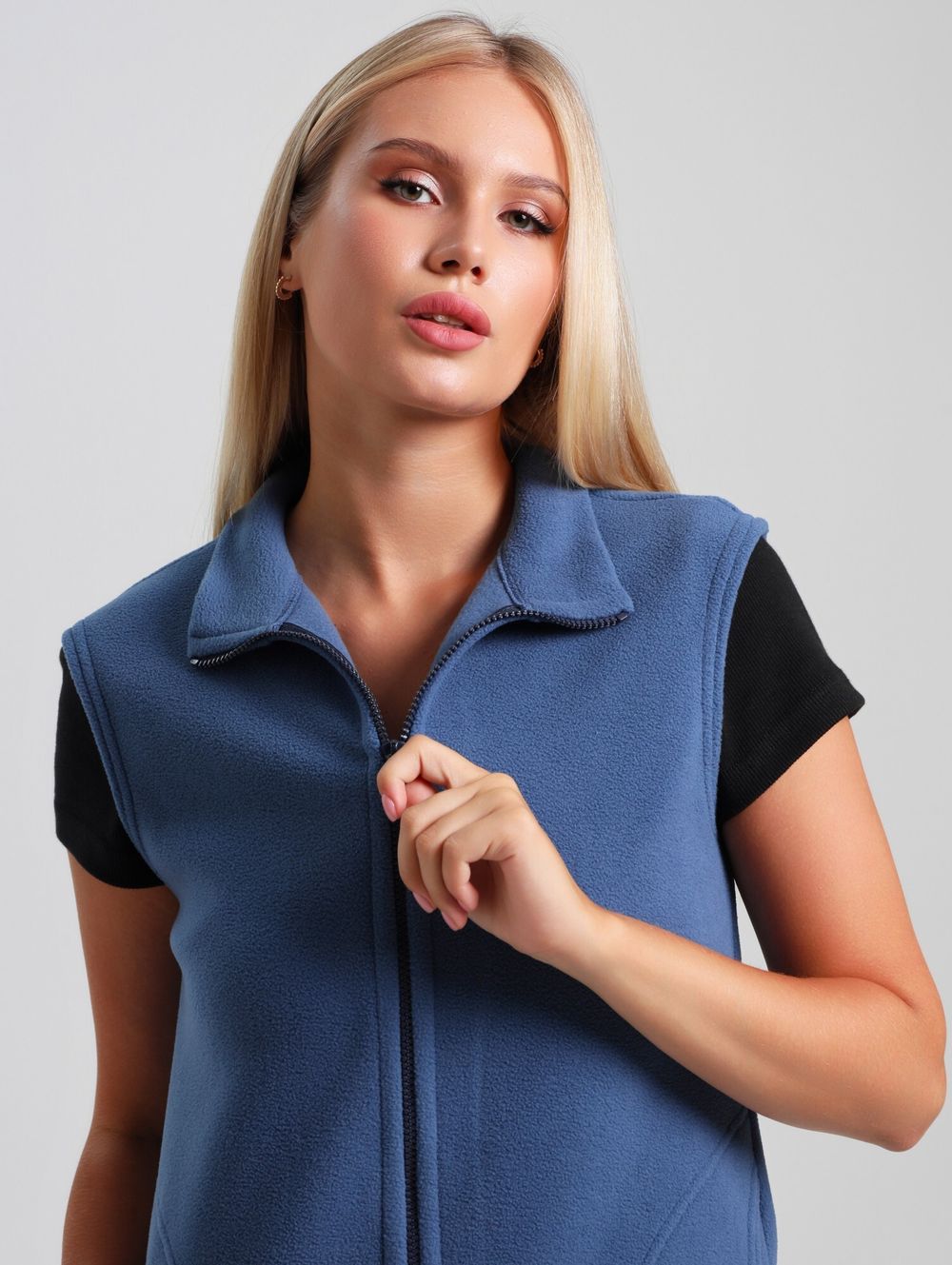 Толстовка (жилетка) Орбита Виотекс ИНДИГО