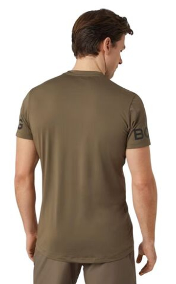 Мужская теннисная футболка Björn Borg T-Shirt - зеленый