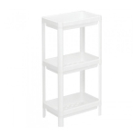 Этажерка прямоугольная (3 секции) 365x230x140 полки с бортиками М2702