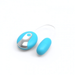 Проводное виброяйцо ROSYLAND голубого цвета (Цвет: голубой)