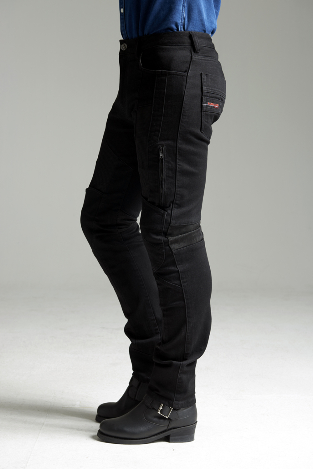 Мотоджинсы с защитой MAXLER JEAN MJ-1614