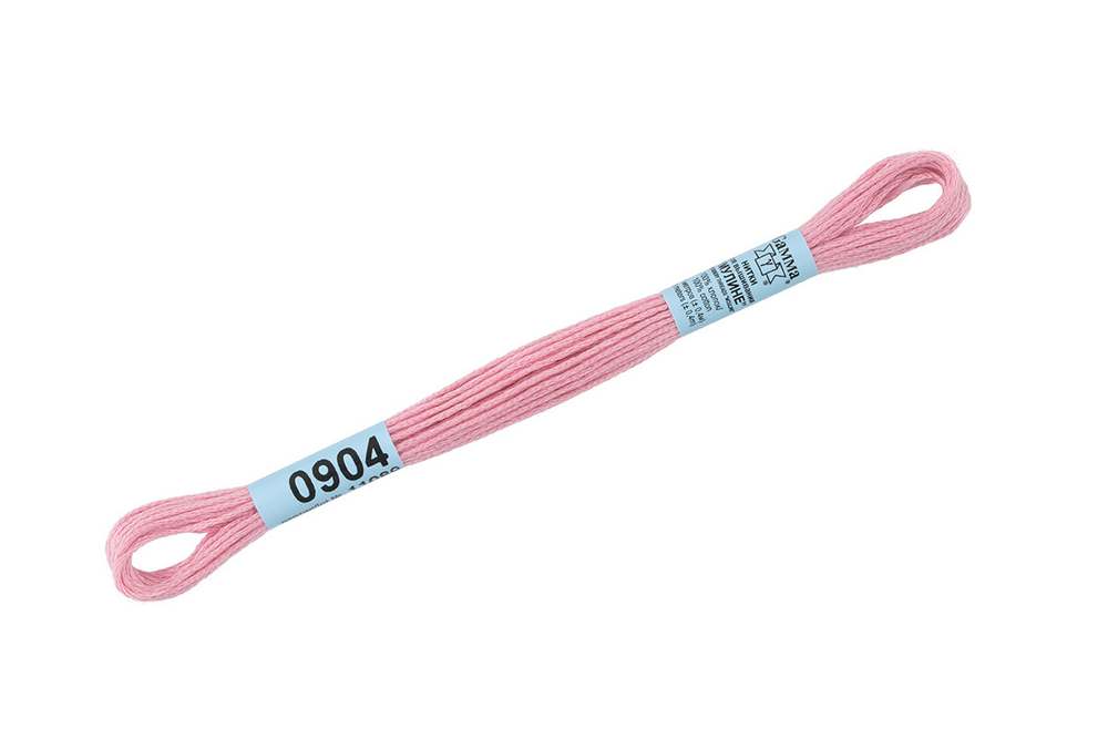 Мулине "Gamma", 100% хлопок, 8 м, №0904
