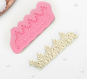 Молд 17х6,5х0,5 см "Тесьма"