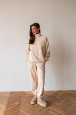 Анорак Арктика  для беременных и кормящих, Латте