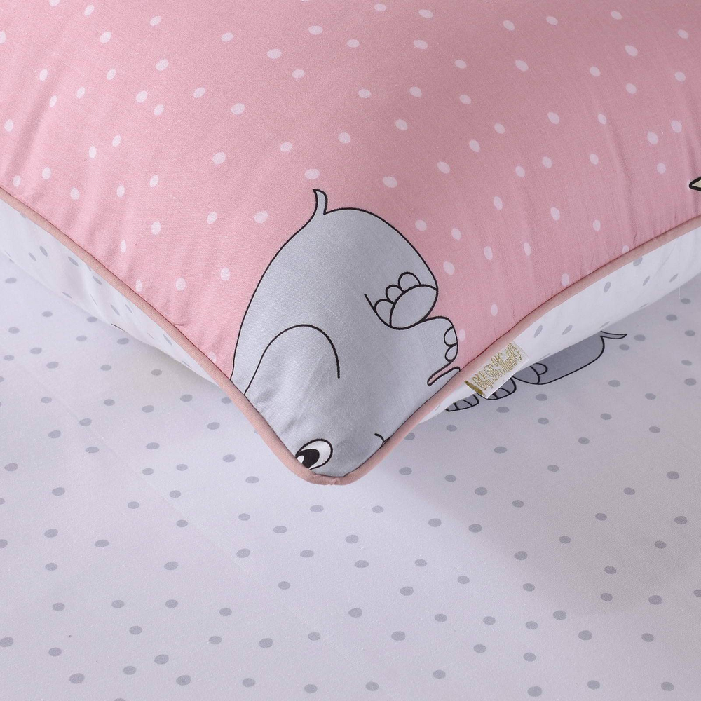 Детское постельное белье Sofi De MarkO Слон розовое