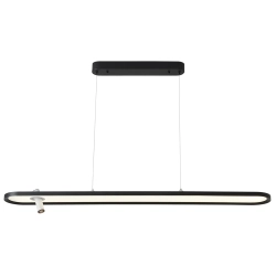 Светильник подвесной Crystal Lux CONTOUR SP45W LED BLACK
