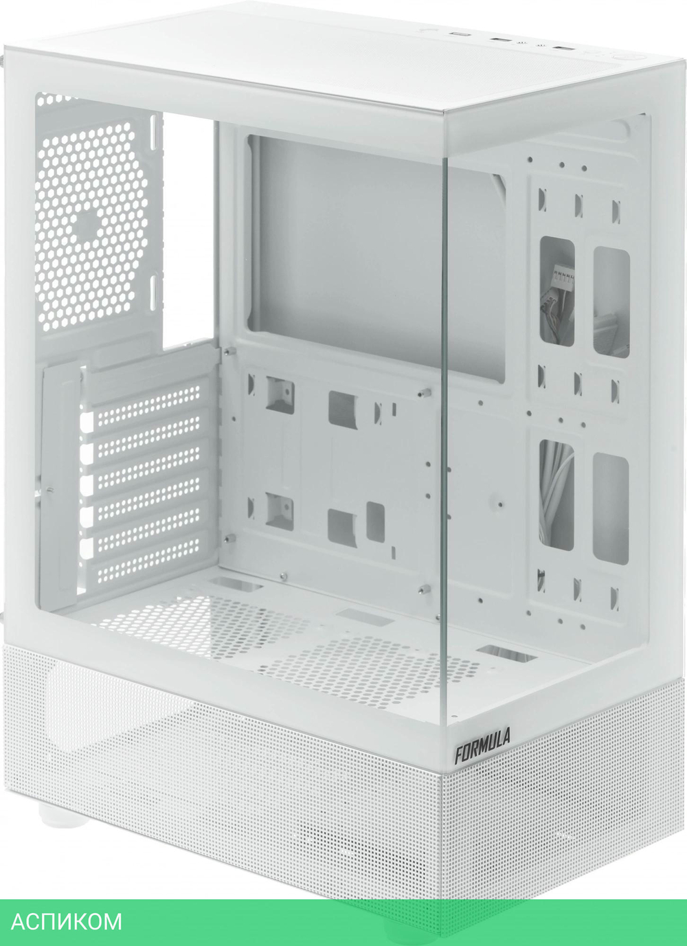 Корпус Formula Crystal Z1 без БП белый