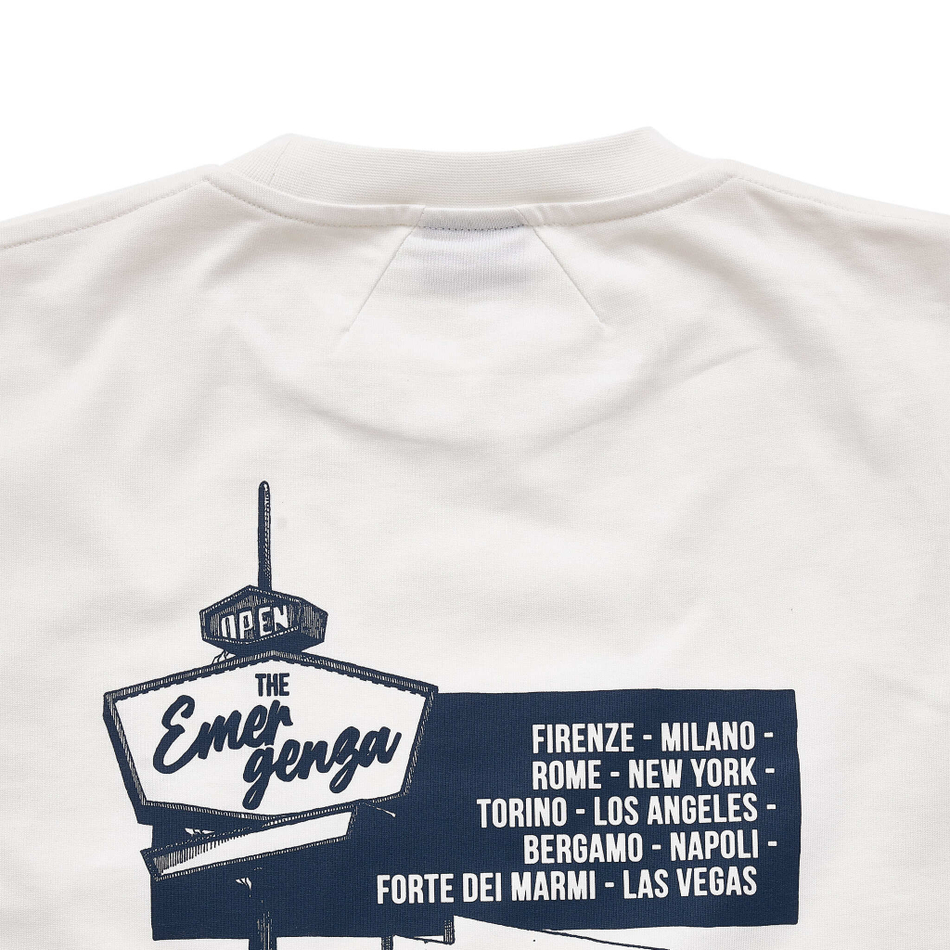 PANINI CROPPED T-SHIRT OVERSIZED