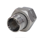 Соединитель латунь хром американка Ду 15 (1/2") прямой ВР/НР R18 Giacomini R18X003