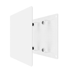 Решетка вентиляционная RVM сетка разъемная на магнитах 140х140 окраш.сталь ERA