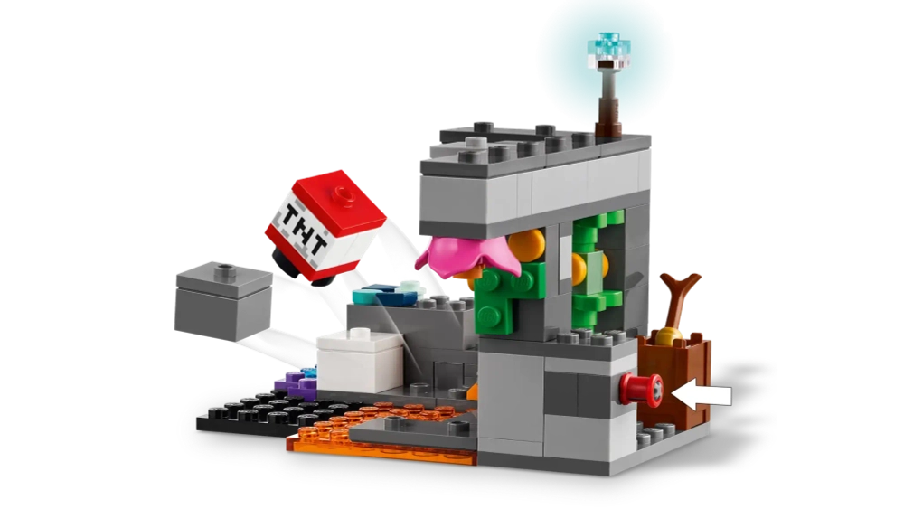 Конструктор LEGO Minecraft 21274 Встреча с начальником тюрьмы