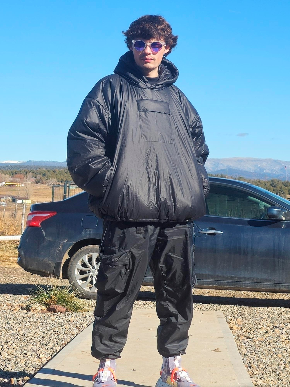 Утепленная куртка Yeezy Gap Engineered by Balenciaga Padded Anorak Black