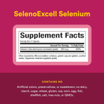 Natural Factors, SelenoExcell, селен, 200 мкг, 90 капсул