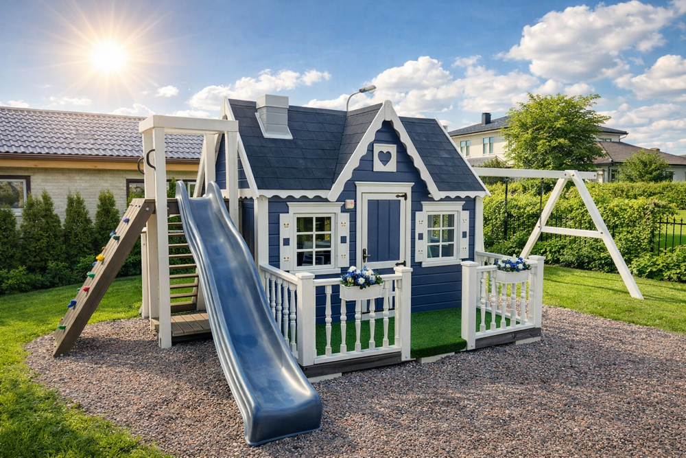 Домик Венди с балкончиком