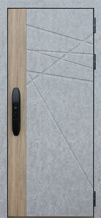 Стальная дверь "Аккорд". Заказная модель.