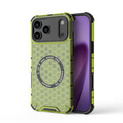 Прозрачный чехол Honeycomb Magnetic Case для iPhone 17 Pro Max