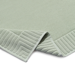 Коврик для ванной с фактурным бортиком мятного цвета из коллекции essential, 50x80 см