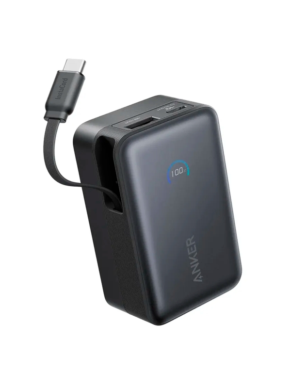 Внешний аккумулятор Anker Nano Power Bank 10000 mAh 45W (A1636) черный