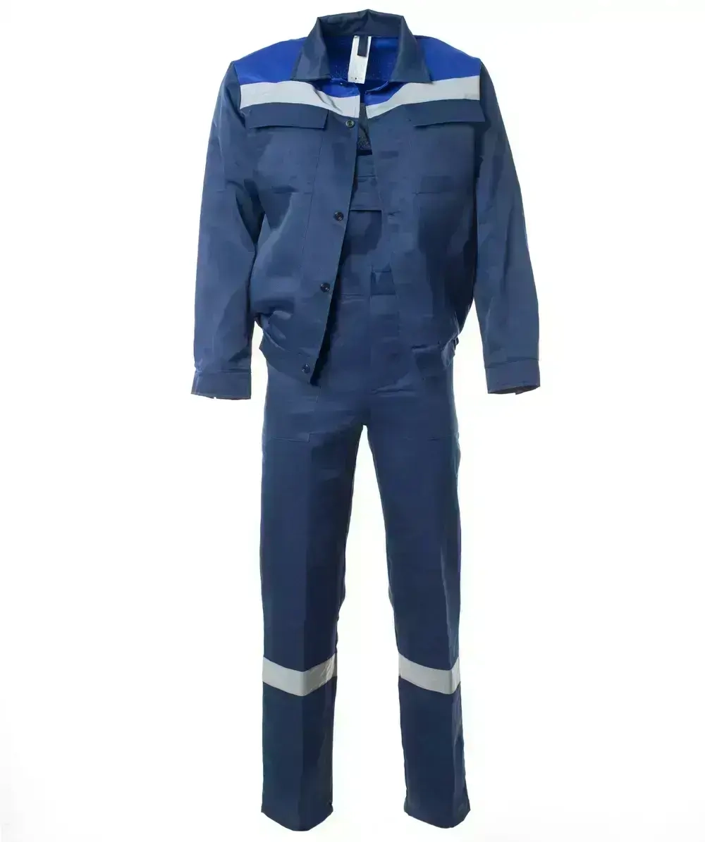 Костюм СТАНДАРТ-2 с СОП куртка, ПК, т.синий/ вас (52-54) 182-188