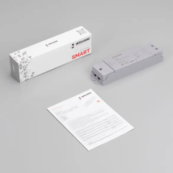 INTELLIGENT ARLIGHT Диммер SMART-PWM-102-72-CDW-SUF (12-36V, 2x5A, TUYA BLE, 2.4G) (IARL, IP20 Пластик, 5 лет) 038183