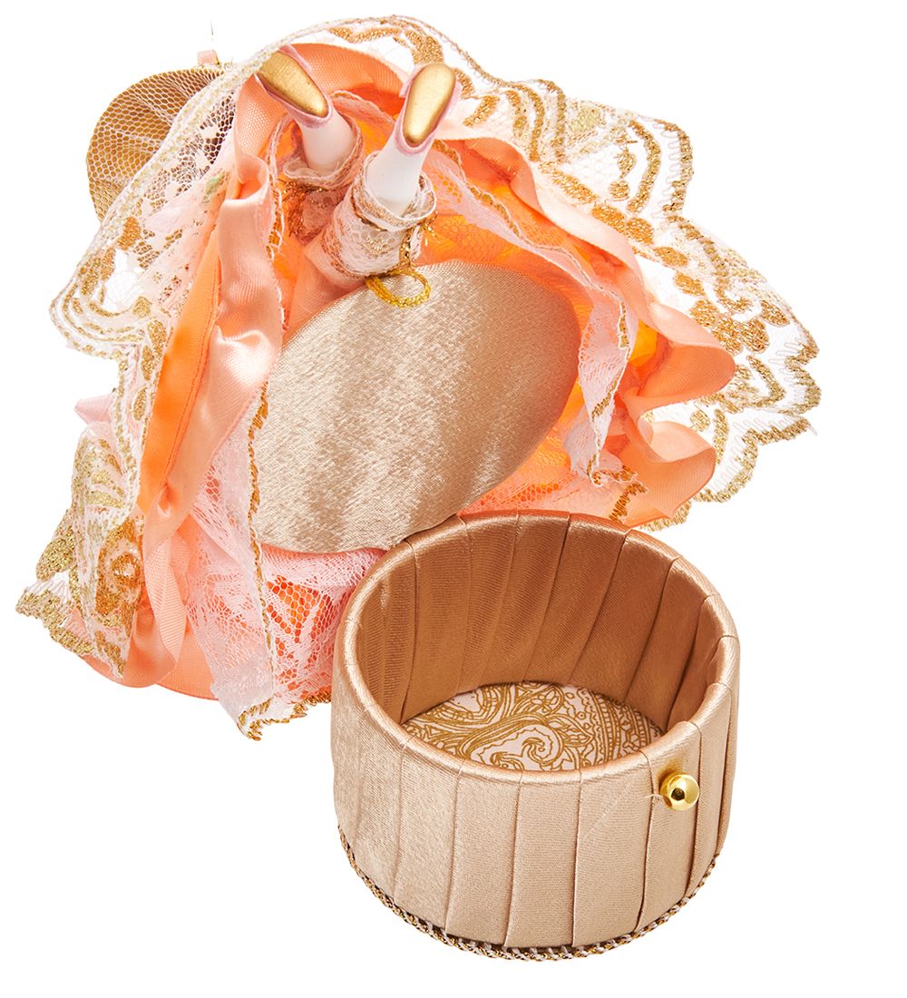 Народные промыслы RK-730/4 Кукла-шкатулка «Дама в шляпке»