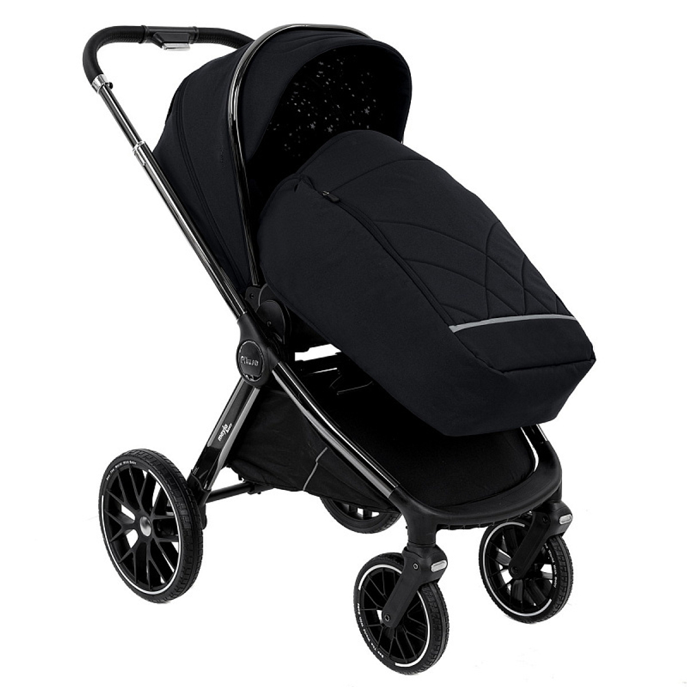 Pituso Коляска 2 в 1 Mayla Luxury Black
