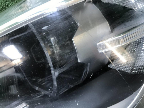 Битая Фара левая BMW X1 F48 (2015-2019) LED