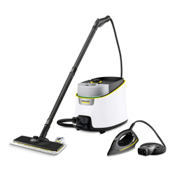 Пароочиститель напольный Karcher SC 4 Deluxe Iron EasyFix 2200Вт белый(1.513-462.0)