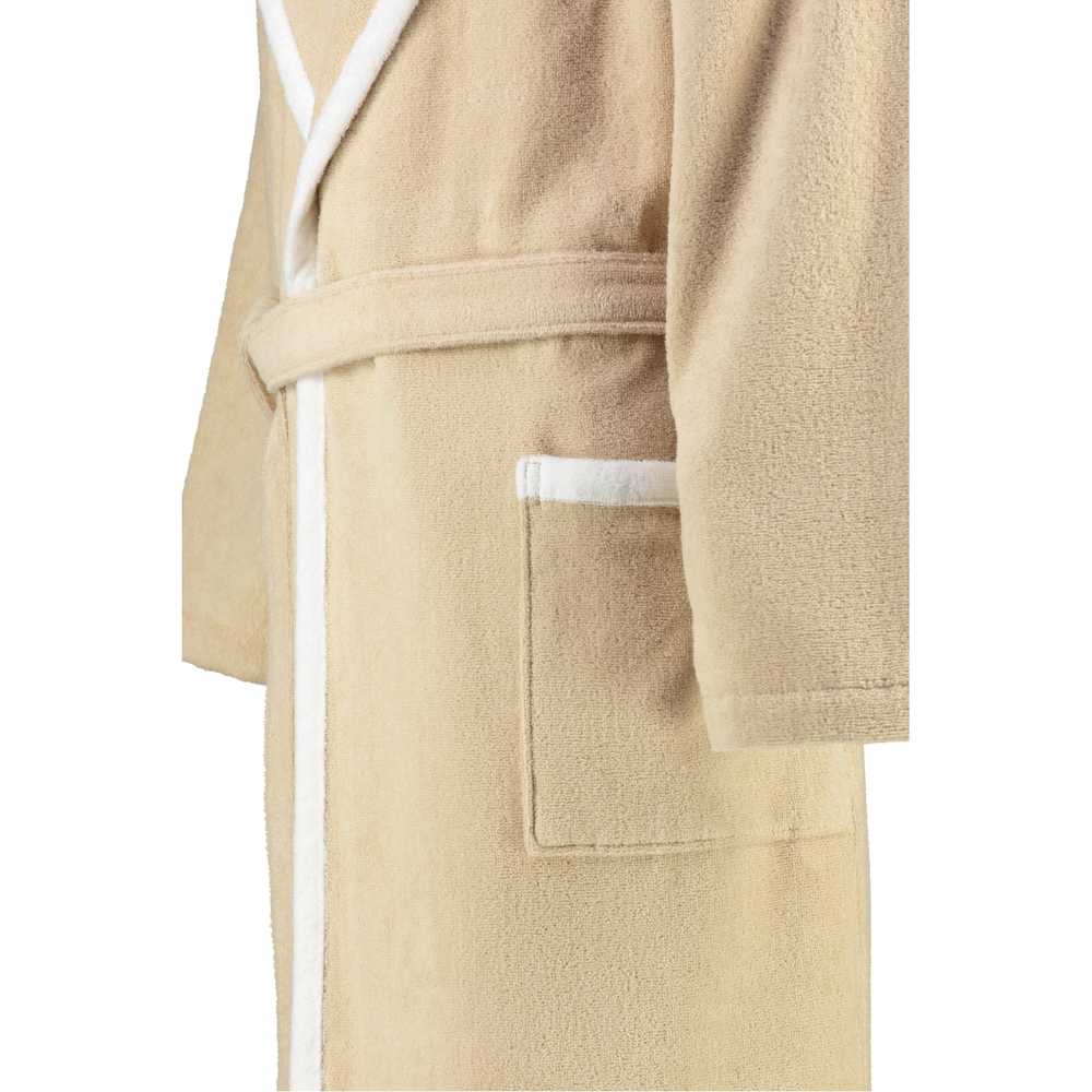 Элитный халат велюровый LC-Wing бежевый от Vossen Австрия