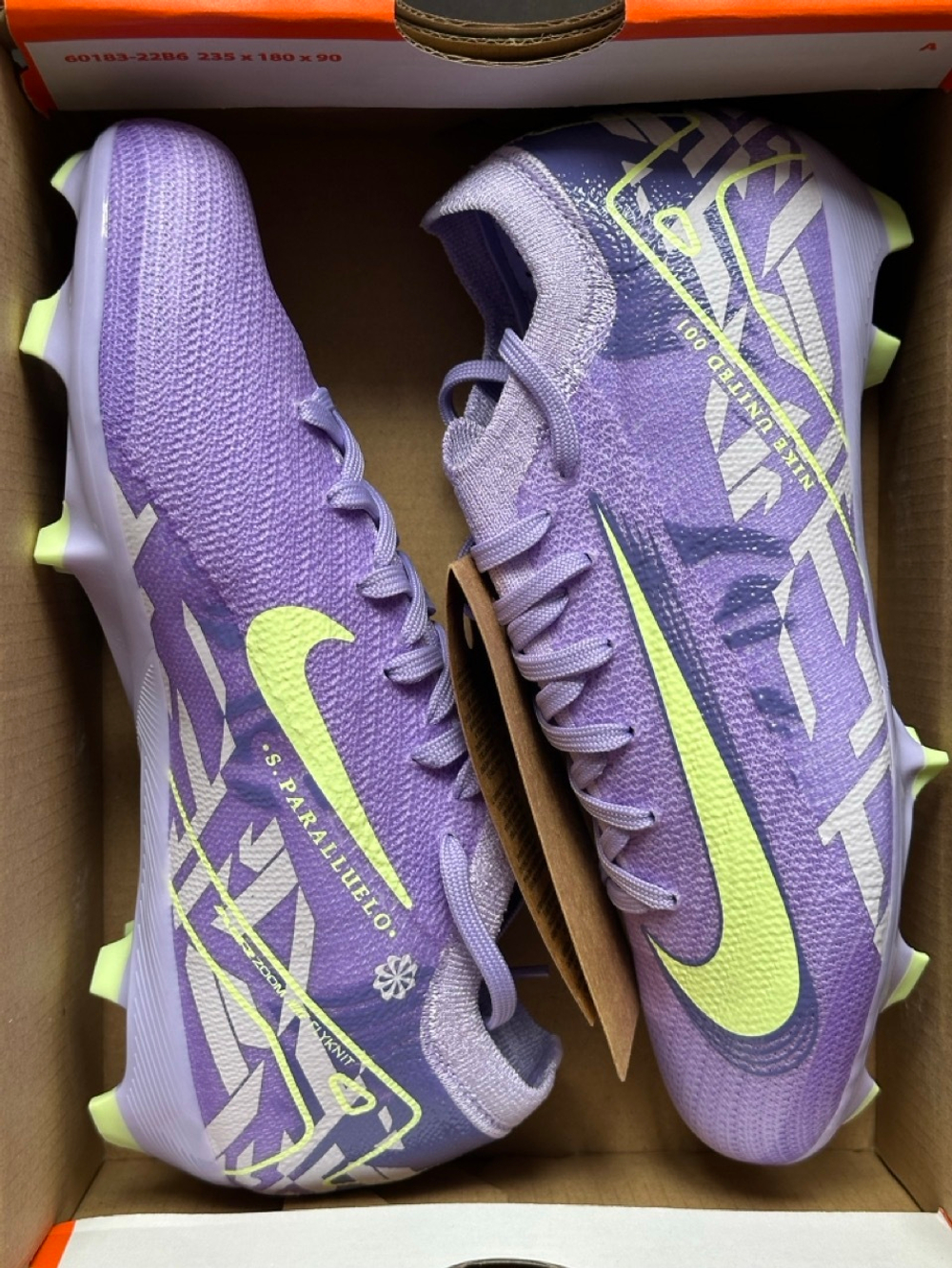 Бутсы Nike Mercurial Zoom Vapor 16 Pro NU1 FG Junior - фиолетовый