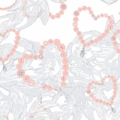 Нежные кружева и сердечки