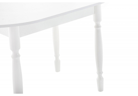 Стол деревянный Woodville Леттере белый