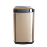 Ведро для мусора сенсорное, прямоугольное, широкое, внутр ведро, Foodatlas JAH-5111, 20 л (золотой)