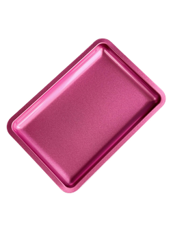 Лоток металлический прямоугольный Pink House