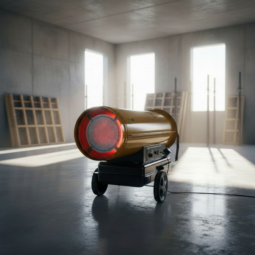 Тепловая пушка дизельная OURMASTER D 400 - прямого нагрева / 135 кВт / промышленная