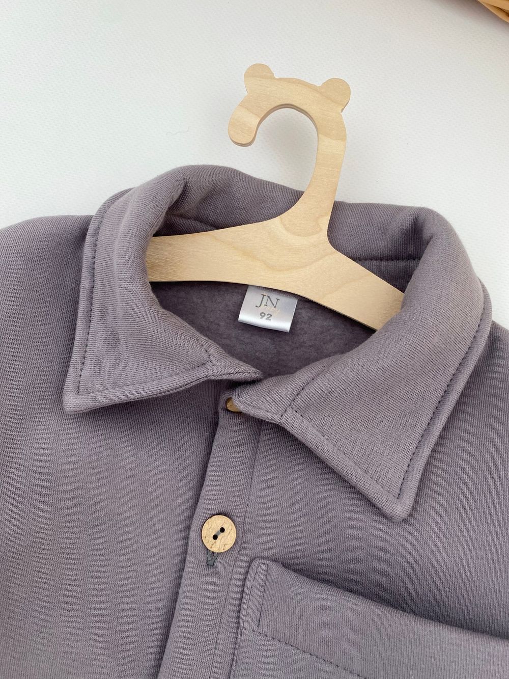 Рубашка теплая (футер)