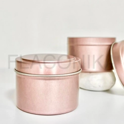 Банка алюминий 120 мл Розовое золото