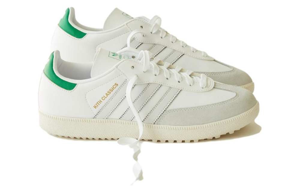 Samba Kith x Samba Adidas Originals Spikeless Golf "White Green"