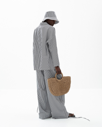 №038 Пижама городская (синяя полоска)