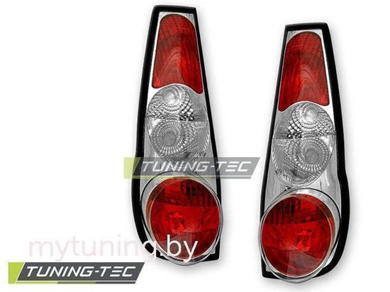 Задние фонари Fiat Punto 1 chrome