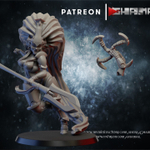 Aeldari Craftworlds Howling Banshees Jain Zar миниатюра для dnd, днд, pathfinder, фентези, Настольная игра, НРИ, Варгейм, РПГ