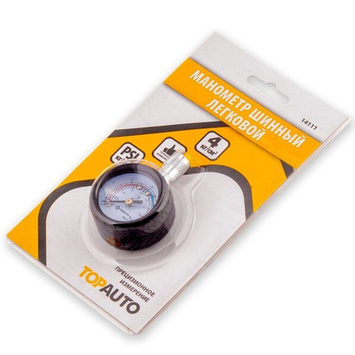 Манометр шинный 4 Атм. (TOP AUTO)