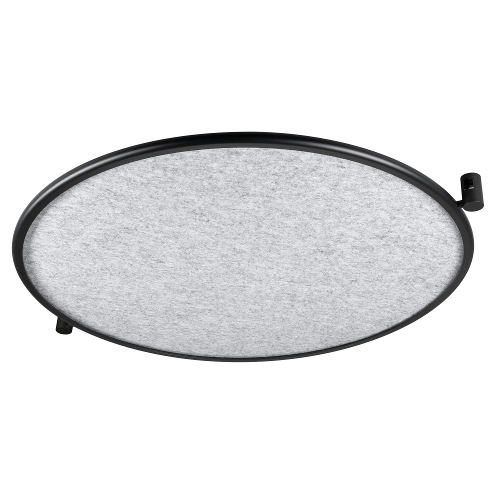 Светильник ART-APRIORI-ACOUSTIC-R820-25W Day4000 (BK-GR, 160 deg, 48V) (Arlight, IP20 Металл, 3 года) 049315